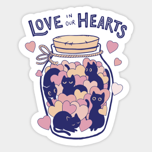 Love Cats! Sticker